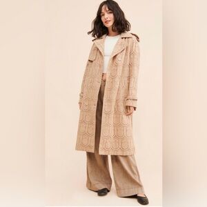 Farm Rio Trench Coat